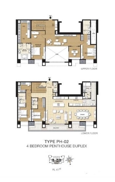 Villa Asoke:  4bed 4bath Duplex 303.64sqm. 40+ Floor 190,000/mth Am: 0656199198