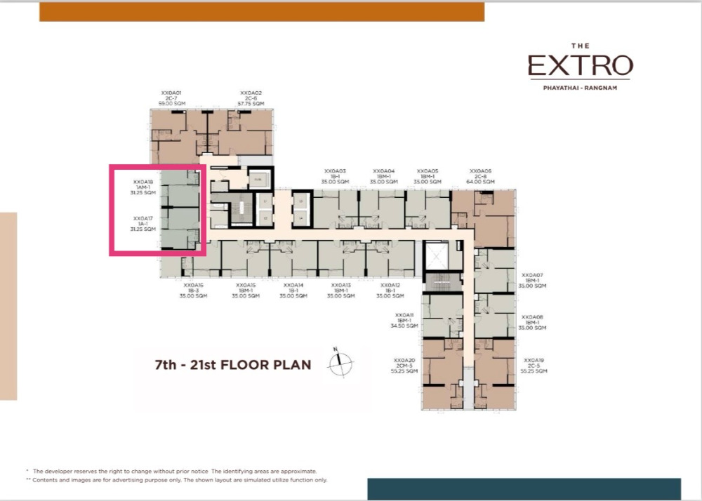 The Extro: 1bed 1bath 31sqm. 6,750,000 Am: 0656199198