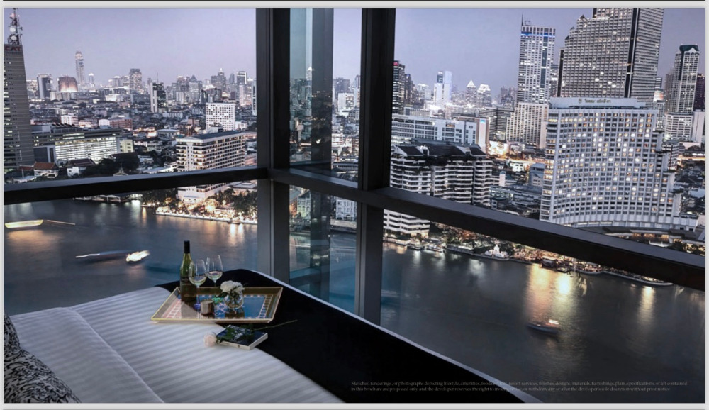The River Penthouse: 5bed 5bath + study + maid 709.78 sqm. 146,210,000 Am: 0656199198