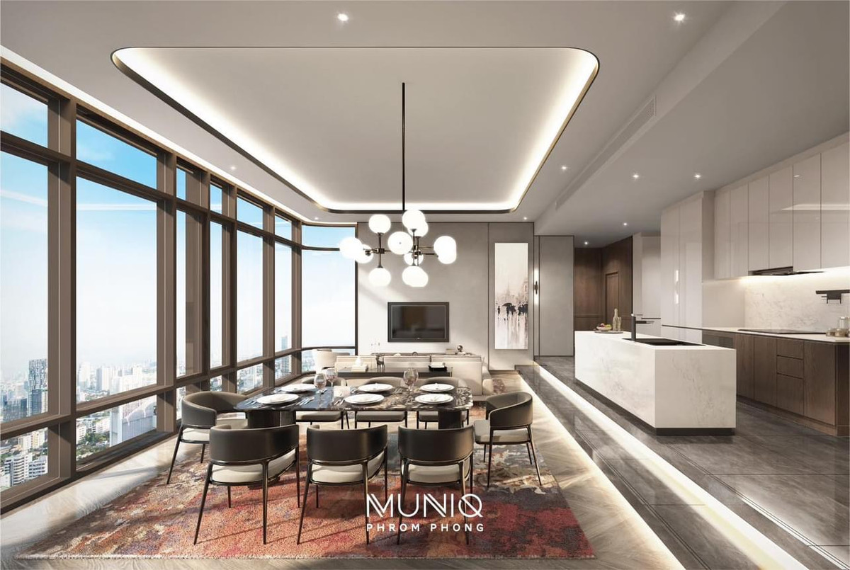 Muniq Prompong: 2bed 2.5 bath 126sqm. 2X Fl 56,900,000 Am: 0656199198