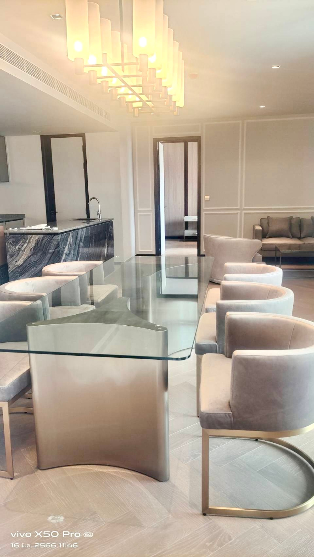 The Reserve Hideaway Sukhumvit 61: 2bed 2bath 7Fl 121.28sqm. 130,000/mth. Am: 0656199198