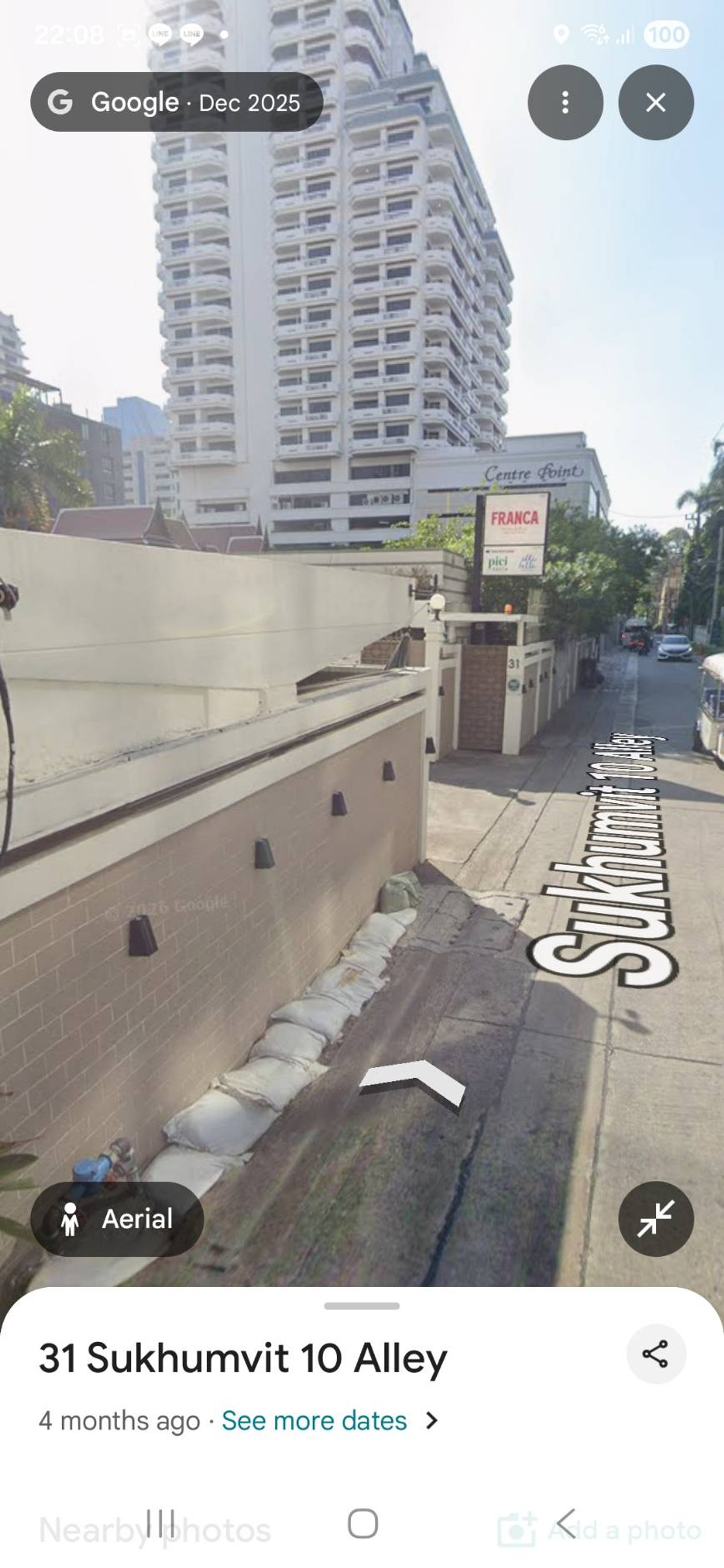 Land Sukhumvit 10: 1-0-75 rai (475sqwah/1,900sqm) 403,750,000 (850,000bht/sqwah) Am: 0656199198