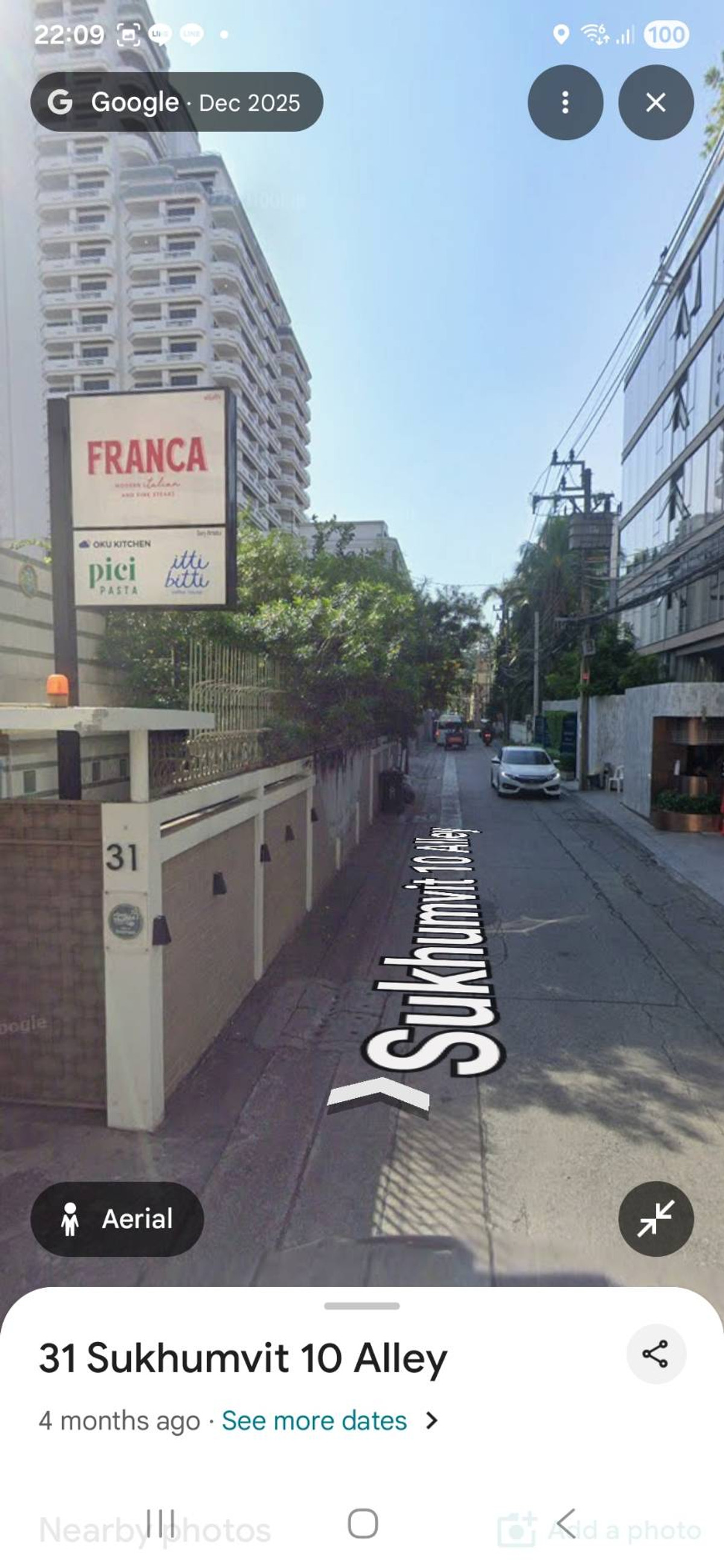 Land Sukhumvit 10: 1-0-75 rai (475sqwah/1,900sqm) 403,750,000 (850,000bht/sqwah) Am: 0656199198