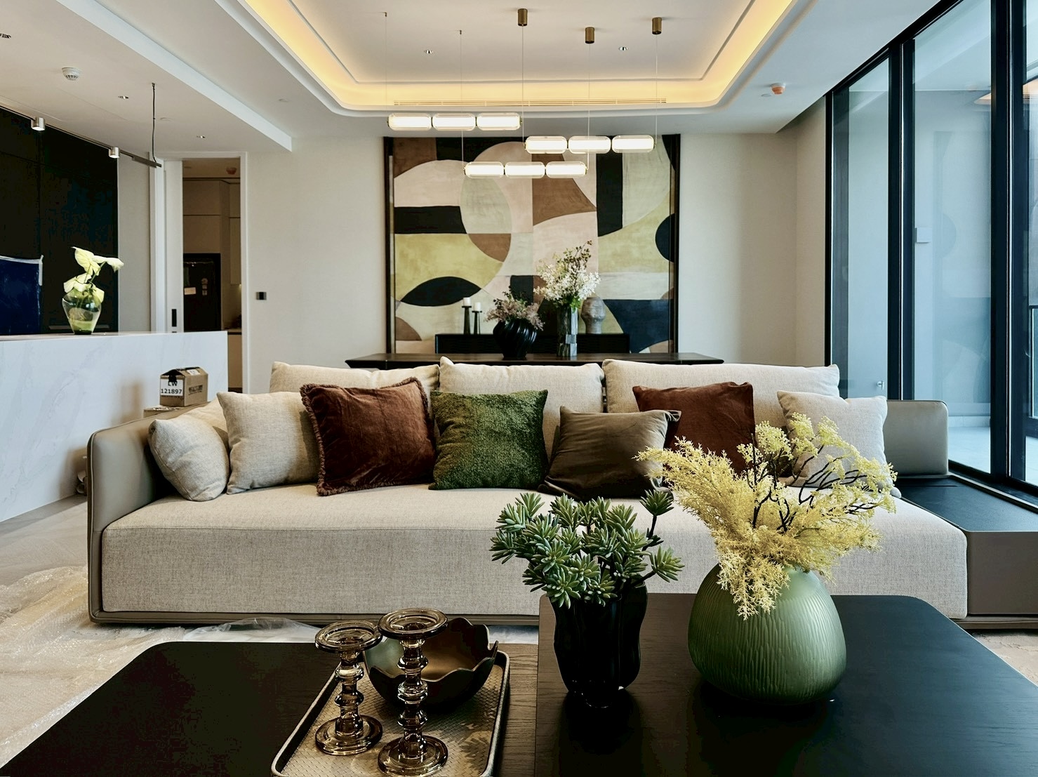 One89: 3bed 3.5bath + maidroom 218sqm. 3X Fl 380,000/mth Am: 0656199198
