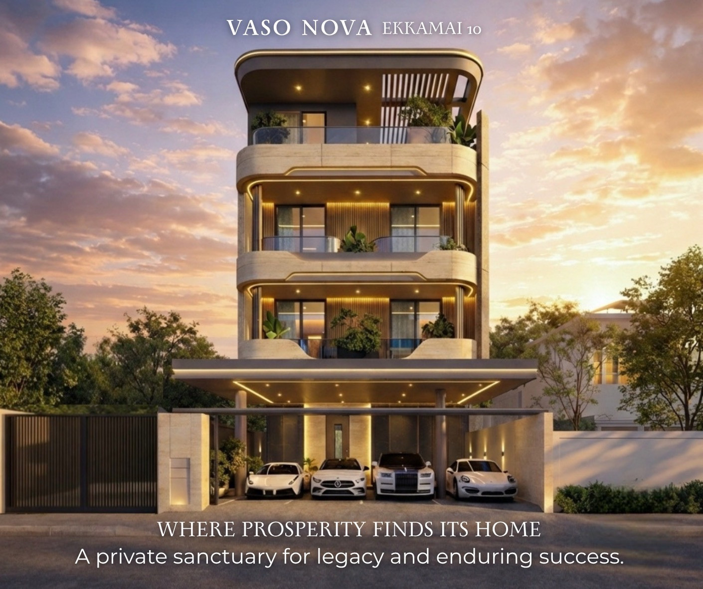 House Ekkamai 10 Yak 6: 80 sqwah 900 sqm. 5bed 7bath 4 storey 116,000,000 Private Pool Am: 0656199198