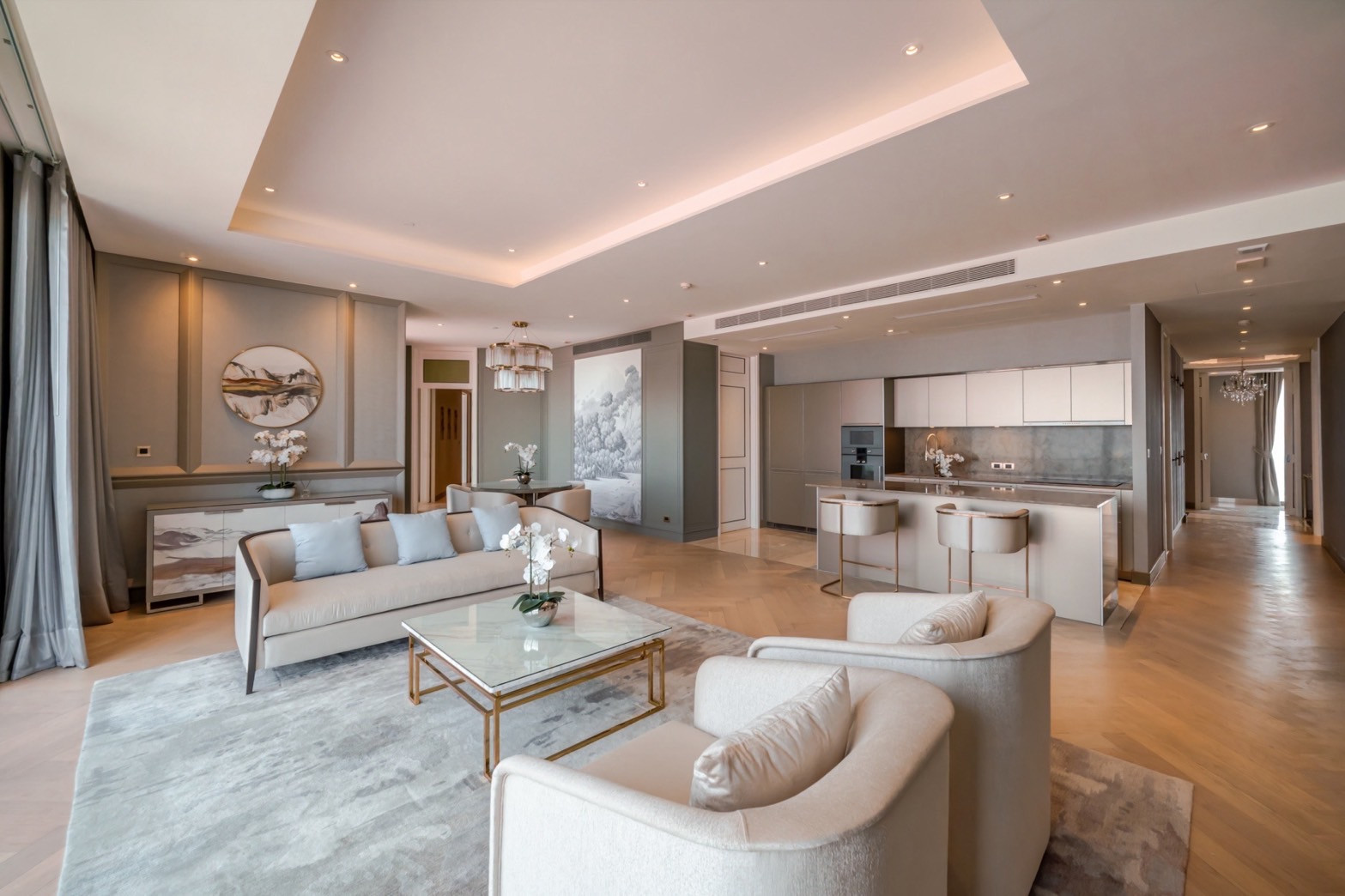 The Residences at Mandarin Oriental Bangkok: 3bed 4bath Size 223.98 sqm. Sell 169,000,000 Rent: 600,000/mth. Am: 0656199198